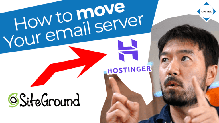 How do I move my email from one server to another?
